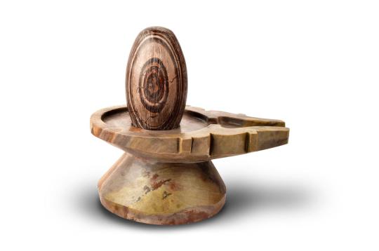 Atandritya Narmada Shivling - 5.8 inches