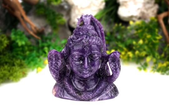 Shiva in Lepidolite - 1.01 kgs