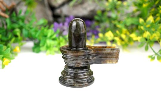 Shivlinga in Labradorite - 161 gms