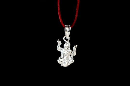 Hanuman locket in Pure Silver - VII