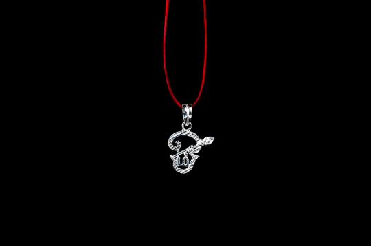 Om Locket in Pure Silver - VII
