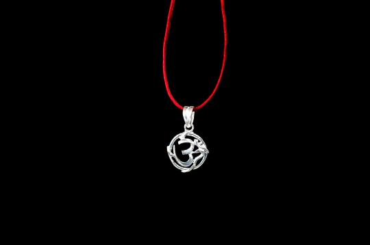 Om Locket in Pure Silver - XX