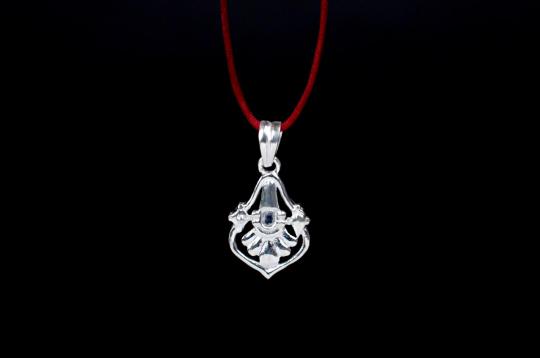 Tirupati Balaji Locket in Pure Silver - IX