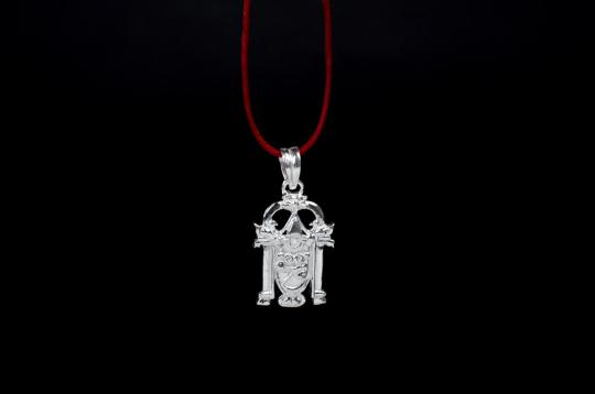 Tirupati Balaji Locket in Pure Silver - XIII
