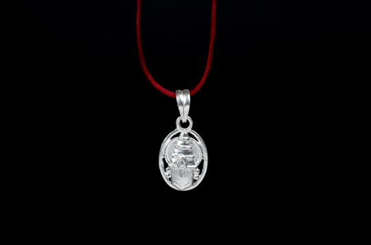 Tirupati Balaji Locket in Pure Silver - XI