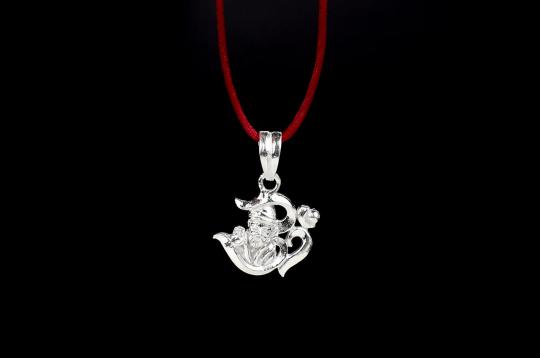 Saibaba Locket in Pure Silver - II