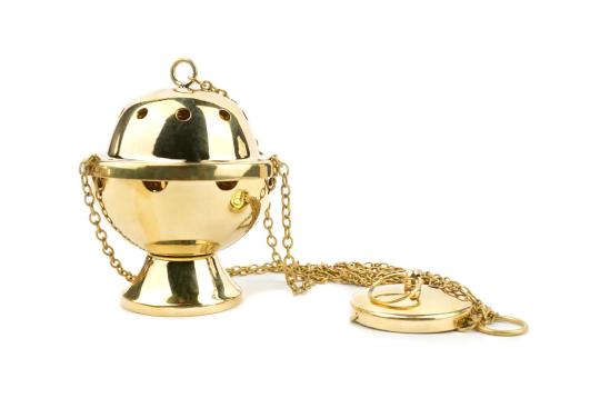 Brass Hanging Incense Burner