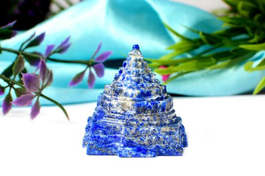 Lapis Lazuli Shree Yantra - 98 gms