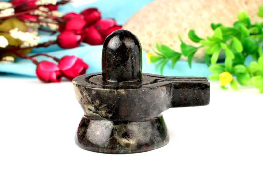 Iolite Shivling - 244 gms