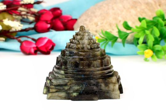 Labradorite Shree Yantra - 249 gms