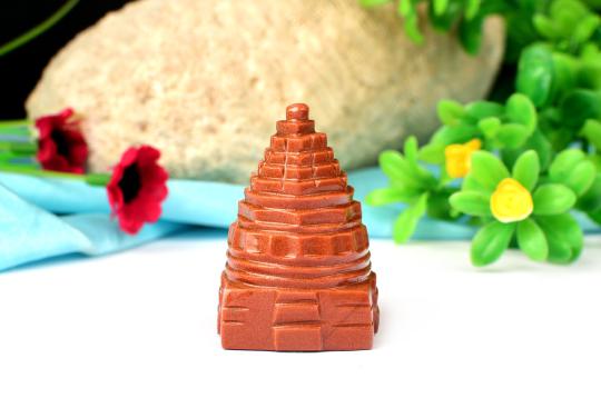 Shree Yantra in Sunstone - 58 gms - I