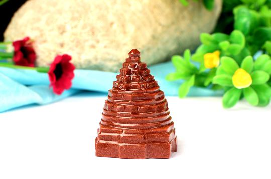 Shree Yantra in Sunstone - 53 gms
