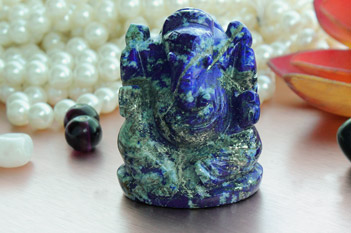 Lapis Lazuli Ganesha - 123 gms