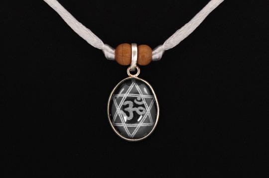 Crystal Om Locket