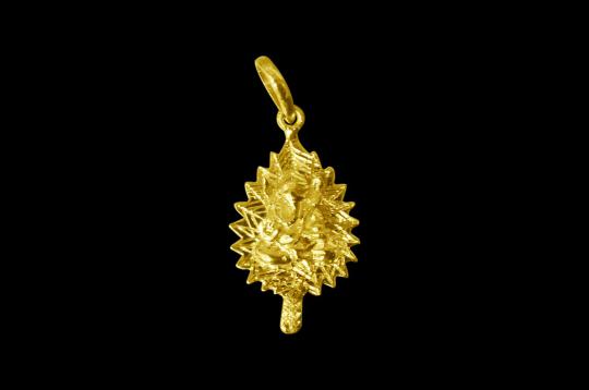 Ganesh Pendant in Gold - Design VI