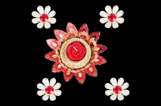 Metal Floating Diya