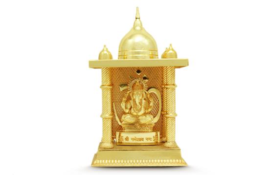 Ganesha In Lead Temple