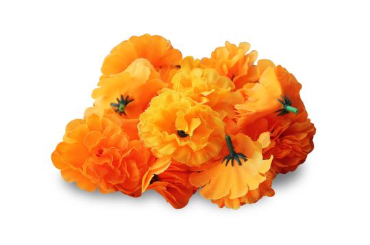 Marigold flowers - satin