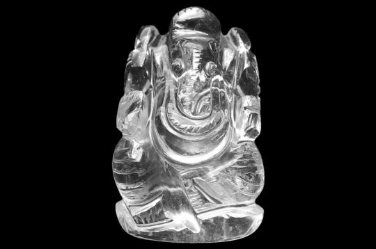 Sphatik Crystal Ganesha - 60 gms