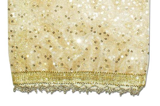 Golden Dotted Chunri