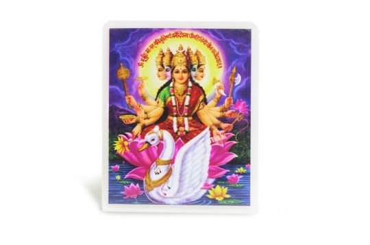 Goddess Gayatri Glittering Photo