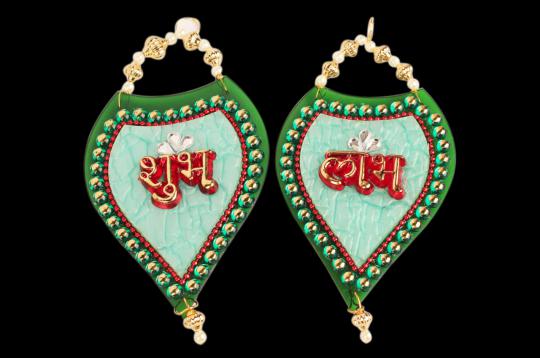 Shubh Labh acrylic set - IX