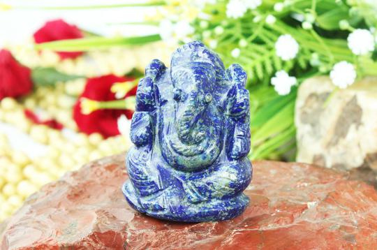 Lapis Lazuli Ganesha - 84 gms