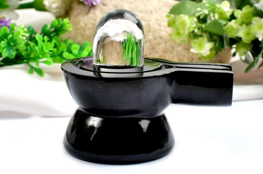 Black Jade Yoni base with Lingam - III