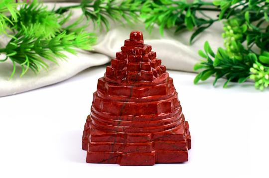 Shree Yantra in Jasper - 119 gms