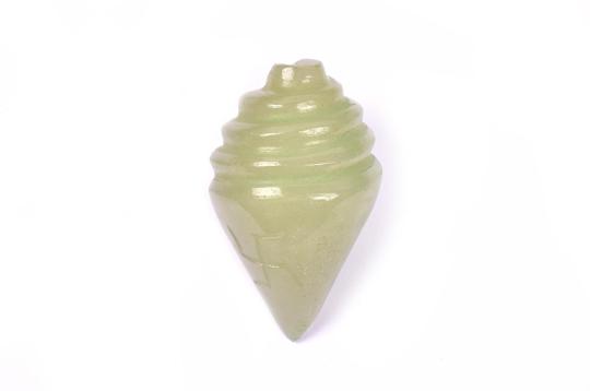 Green Jade Shankh - 68 gms