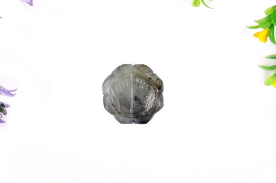Laxmi Charan in Labradorite - 47 gms