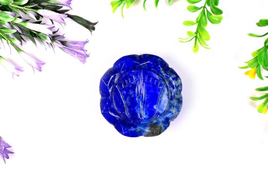 Laxmi Charan in Lapis lazuli - 50 gms