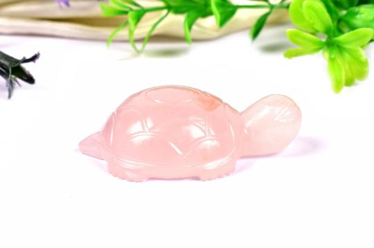 Rose Quartz Kurma - 49 gms