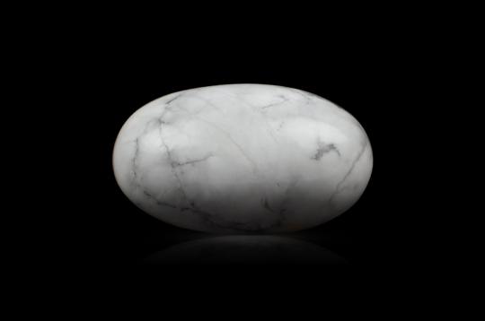 Howlite Lingam - 50 gms