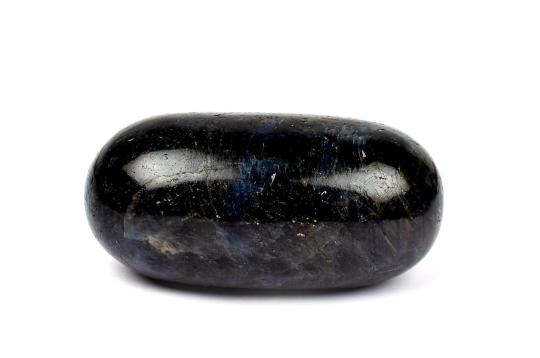 Blue sapphire Lingam