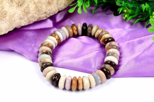 Opal Bracelet - Elliptical Beads