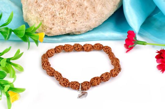 2 mukhi Moon bracelet from Java