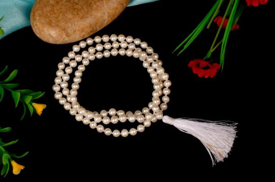 Pearl Mala Rosary