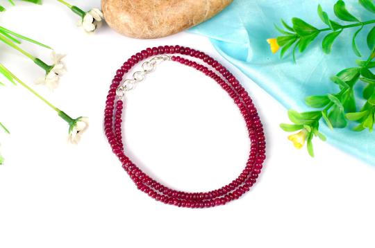 Natural Ruby Necklace