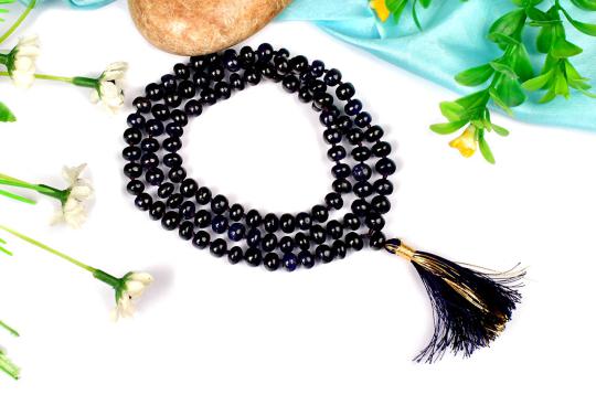 Blue Sapphire Mala - I