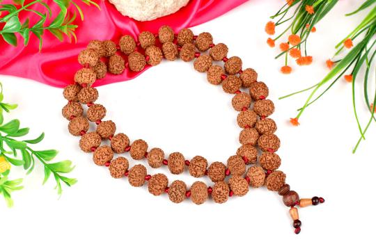 Collector Rare 7 mukhi Mahalaxmi mala in thread