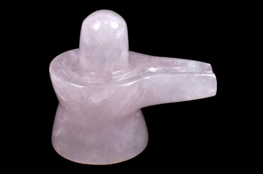 Rose Quartz Shivling - 68 gms