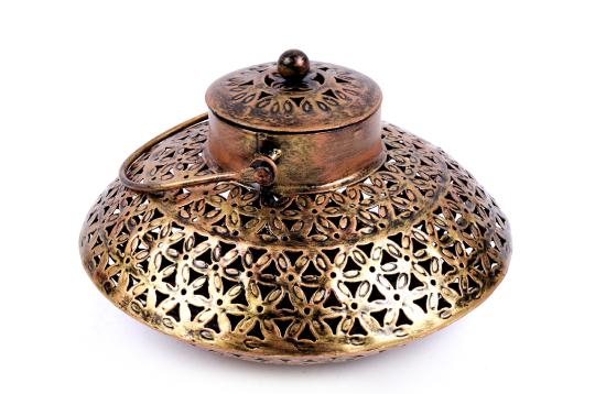 Designer Iron Dhoop Aarti Lamp - II