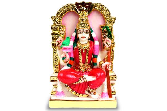 Tripur Sundari Devi Marble Idol