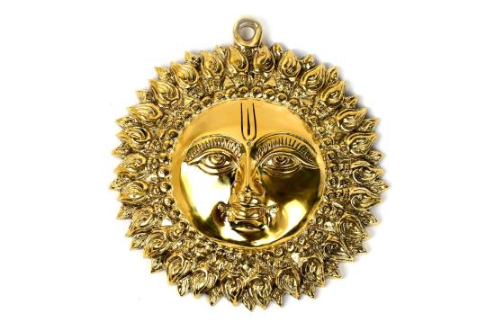Sun Artifact for Vastu in brass - II
