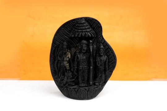 Ram Darbar Shaligram Murti