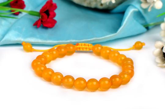 Yellow Agate Bracelet - Design I