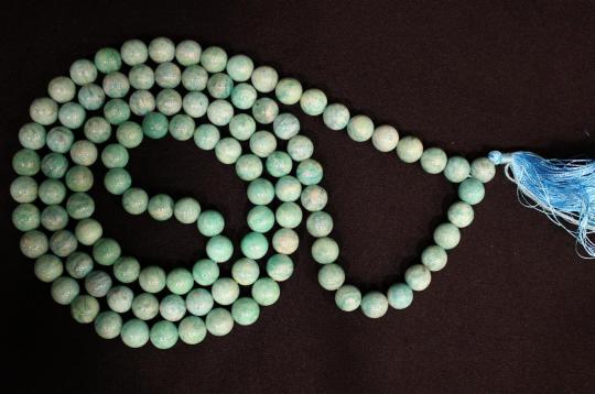 Amazonite Mala