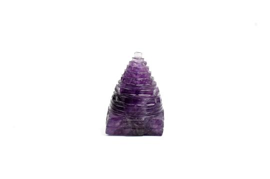 Amethyst Shree Yantra - 79 gms