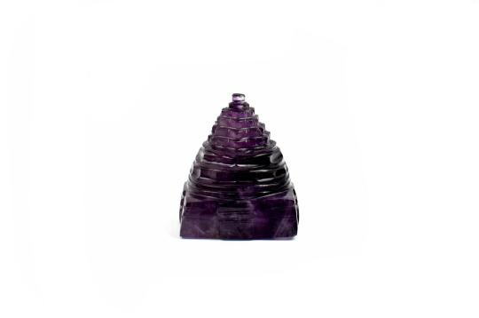 Amethyst Shree Yantra - 80 gms